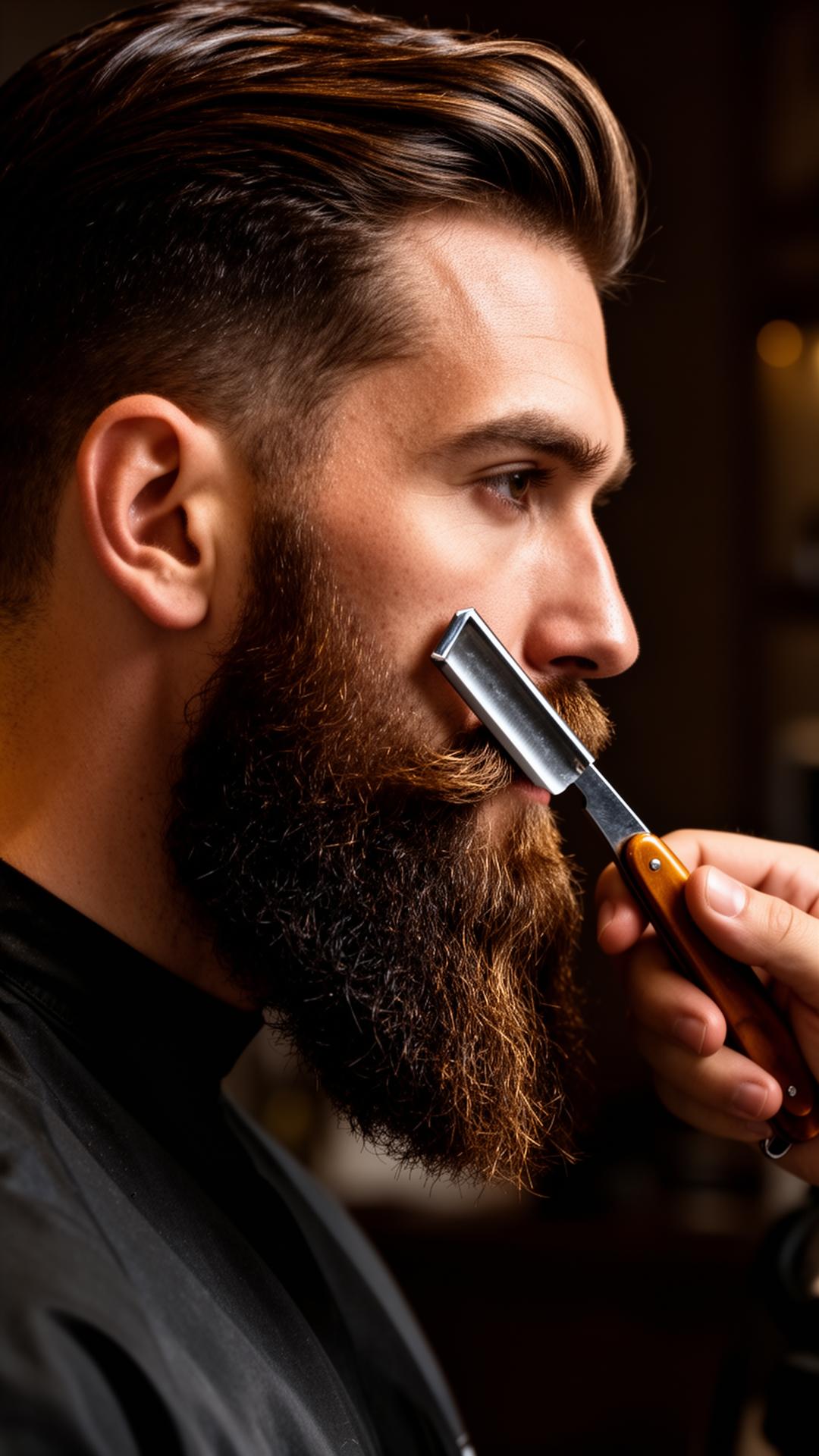 Beard shaping